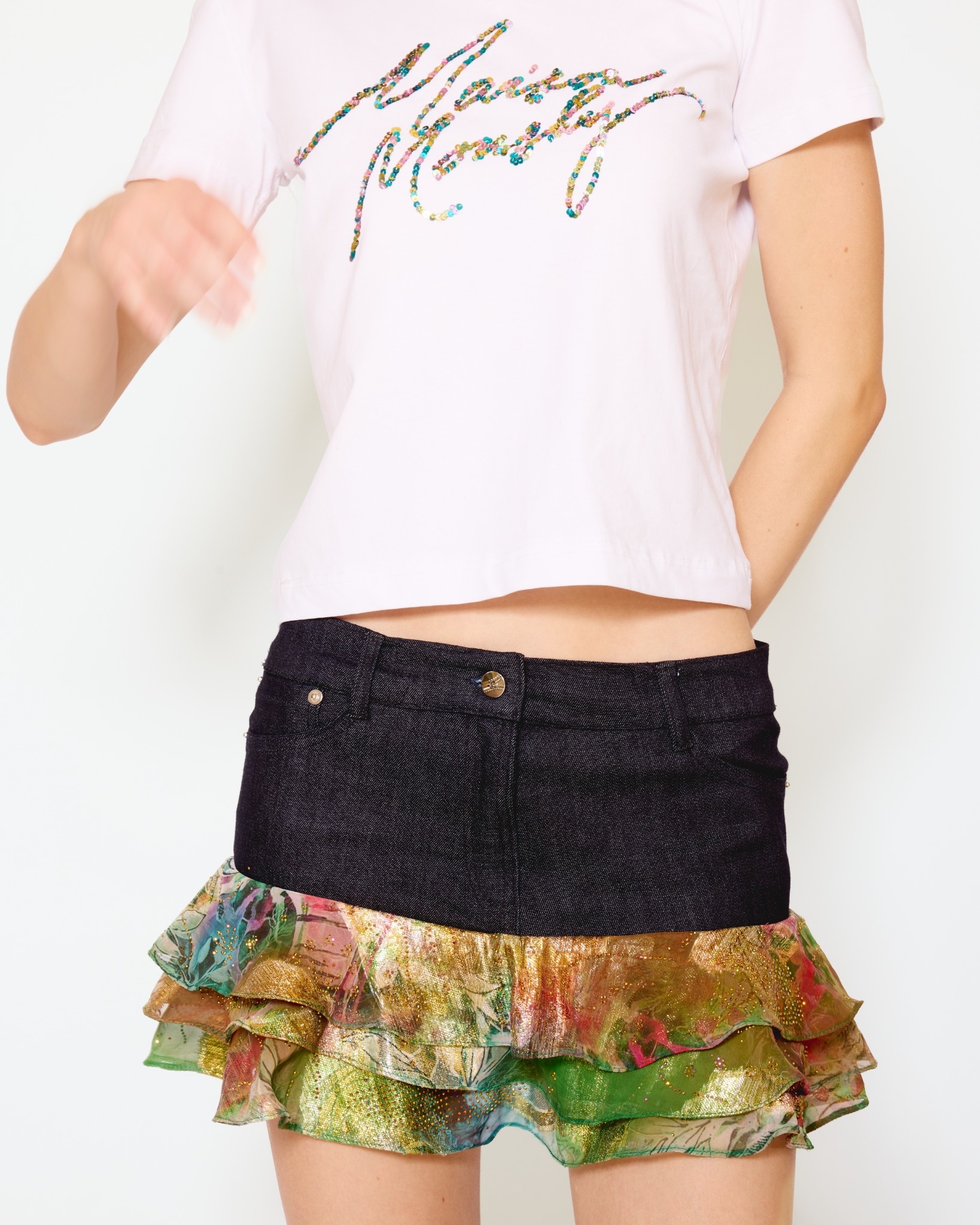 MM SEQUIN TEE