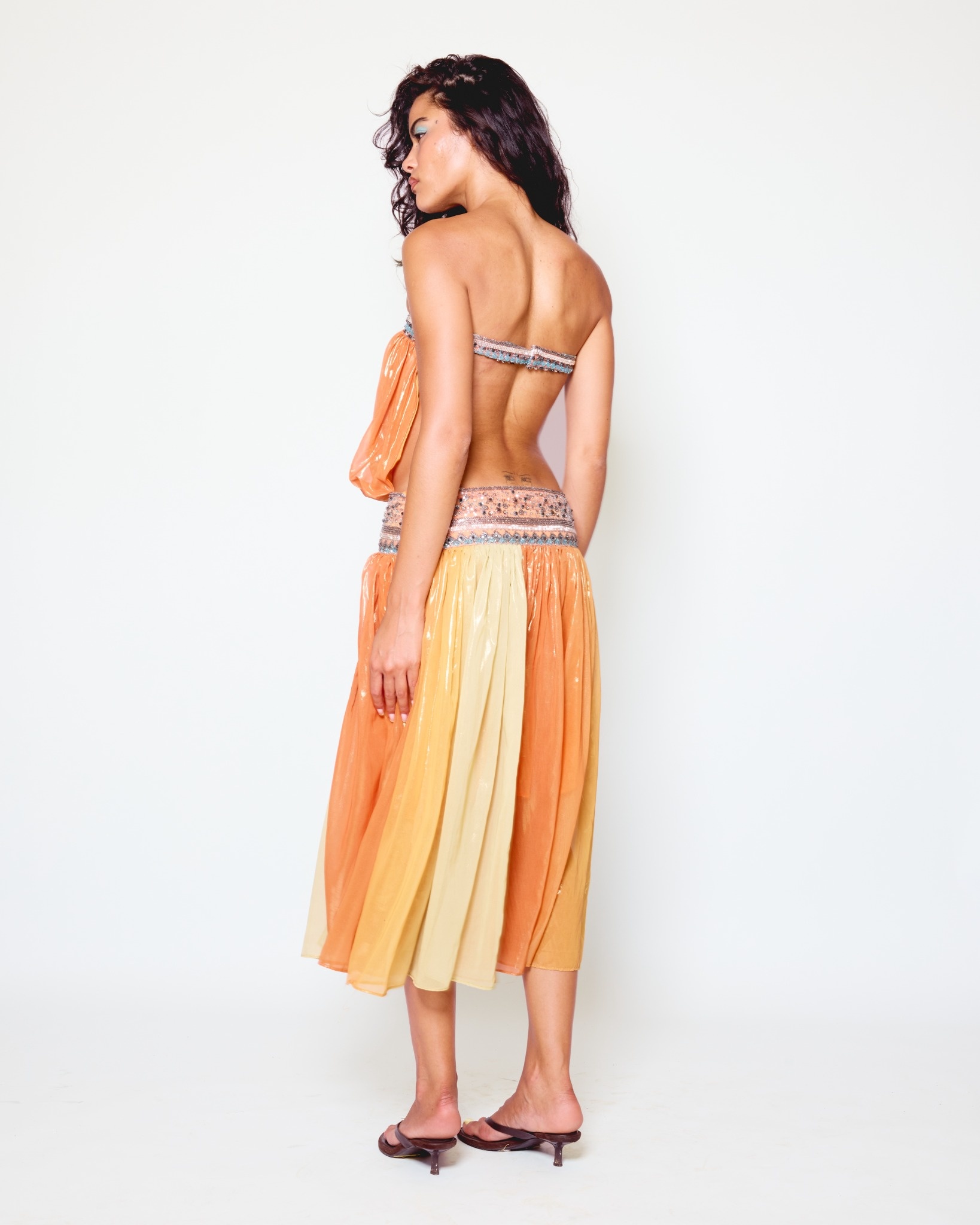 SUNSET SLIP DRESS
