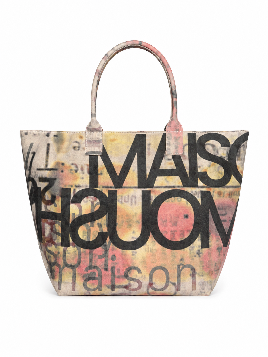 NEWSPAPER CANVAS TOTE